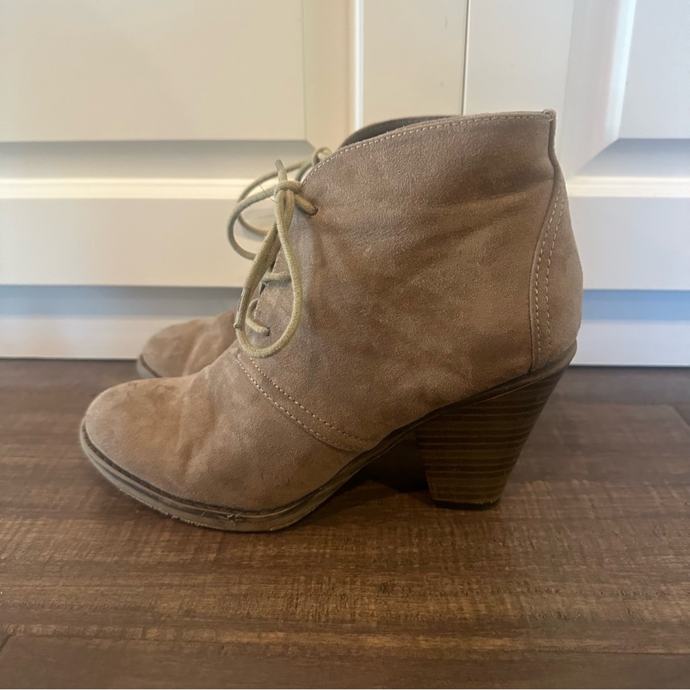 MIA Tan Ankle Boots